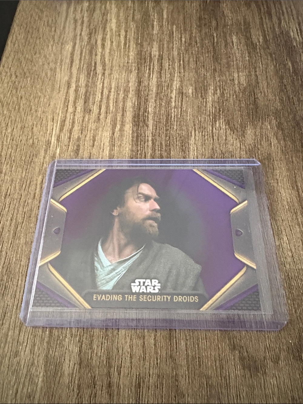 Star Wars Obi Wan Kenobi -Evading the Security Drones Purple Refractor